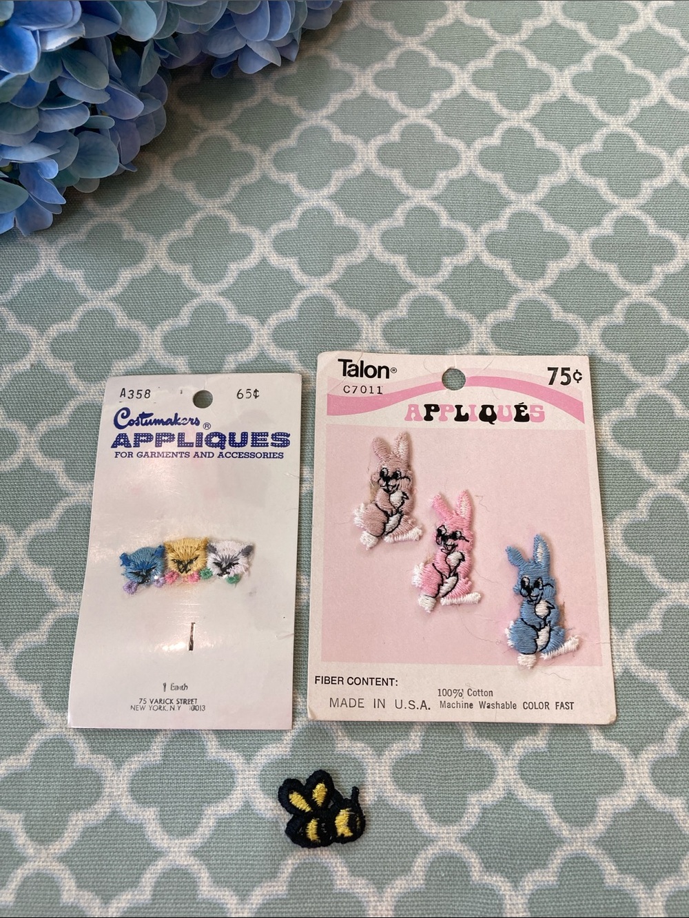Vintage Embroidered Appliqués